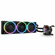Komplet za vodno hlajenje Bitspower CYAIO360-NTX, 3x120mm ventilatorji, črn