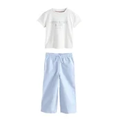 Superdry & Co Komplet pastelno modra/bela