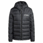 ADIDAS TERREX Zunanja jakna črna/bela