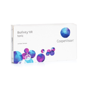 CooperVision Biofinity XR Toric (3 leče) Dioptrija: -3.25, Ukrivljenost: 8.7, Premer: 14.5