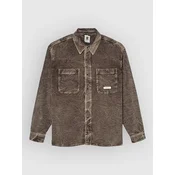 Element Relax Printed Cord Shirt stone gray