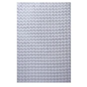 TEPIH VISOKOG FLORA 140/200 cm  srebrne boje AMBIANCE