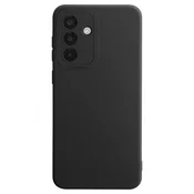 AVIZAR Ovitek za Galaxy A56 iz mehkega silikona z ojačanjem bloka kamere, Črna, (5000274490)