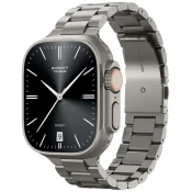 Pašček Spigen Modern Fit Titanium Band, natural titanium - Apple Watch 49mm/46mm/45mm/44mm (AMP09105)