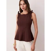Trendyol Bluza čokolada