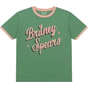 Britney Spears Retro Text Green 2XL Majica