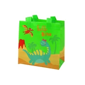Darilna vrečka Dinosaurus Zelena 23cm x 21.5cm x 11cm