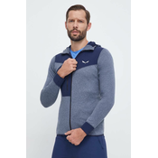 Salewa PUEZ 2 DRY M L/S HOOD FZ TEE, muška jakna za planinarenje, plava 27221