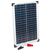 SOLAR MODUL 25W Z DRŽALOM, PRIKLJUČEK CROCO