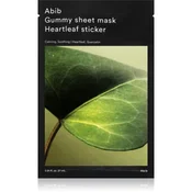 Abib Maska za hidrataciju lica Heartleaf, 27ml