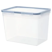 IKEA 365+ Posuda za hranu s poklopcem, pravougaono/plastika, 10.6 l