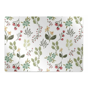 Decormat Podloga za stol Jagode in rože 120x90 cm 15 cm