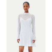 French Connection Cocktail obleka 71YBD Svetlo modra Regular Fit