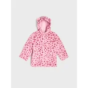 Sinsay - Cupavi kaput sa leopard dezenom i ušima - roze