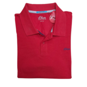 S.OLIVER POLO - Red, 5XL