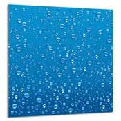 shumee STEKLENA PLOŠČA ZA KUHINJO 60x65 Drops