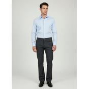 Elit Muške keper pantalone Regular Fit Bi-Stretch udobnost, Tamnosive