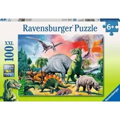 Ravensburger Med dinozavri XXL sestavljanka 100 kosov