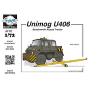 Unimog U406 DoKa Military Airport Tug + AERO