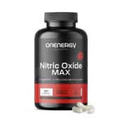 Nitric Oxide Max – kompleks z argininom, citrulinom in beta-alaninom, 180 kapsul