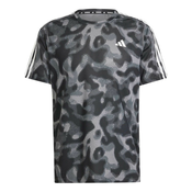 ADIDAS PERFORMANCE Own the Run 3 Stripes Allover Print T-shirt