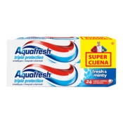 Aquafresh pasta za zube fresh minty 2x100ml, duopack XXL