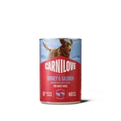 Konzerva Carnilove Dog Wild Meat losos in puran 400g