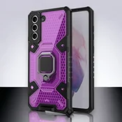 Silikonski ovitek Honeycomb armor ring za Samsung Galaxy S21 Plus