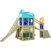 Ljubki dom Otroško igrišče za vrt NERF BATTLE FORT 4,45x1,84 m