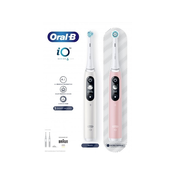 Oral-B Komplet elektricnih cetkica za zube iO - 6 - bijela i ružicasta
