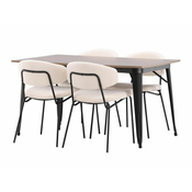 jedilnica set Dallas 3355 75x80x140cm
