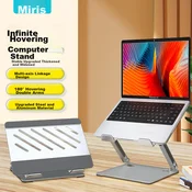 Mryc Postolje za laptop, Podesivo, Sivo