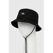 Pamučni šešir Dickies boja: crna, pamučni