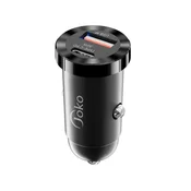 KONFULON Auto punjac JK79 3A QC3.0 22.5W PD 30W black