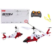 Syma S111H rdeč RC helikopter na daljinsko upravljanje