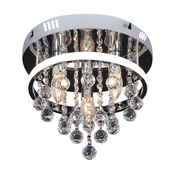 Rabalux 2236 - Kristalni nadgradni lestenec PALLAS LED/20W/230V + 3xE14/40W