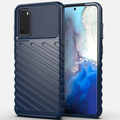 TPU gel ovitek/etui/ovitek Titan X za Samsung Galaxy S20 - moder
