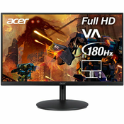 Monitor Acer 27 Nitro XF270S3biphx, UM.HX0EE.301, VA, gaming, AMD FreeSync Premium 180Hz, 1ms, HDR10, HDMI, DP, Full HD UM.HX0EE.301