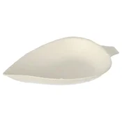 Papstar Krožnik iz sladkornega trsa List 8 x 6 cm 50 kosov.