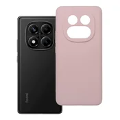 OEM Etui za Xiaomi Redmi NOTE 14 PRO 4G iz silikona, debeline 2 mm, v barvi pudrasto roza