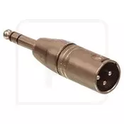 ADAPTER 6.3MM ST M - XLR 3POL M