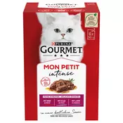 3 + 1 gratis! 4 x GOURMET - Mon Petit: Govedina, teletina, janjetina (4 x 6 x 50 g)