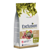 Exclusion dog hrana za odrasle pse velikih pasem jagnjetina 12kg - Exclusion Mediterrano - Normalno aktivni - Jagnjetina - Odrasel (1-7 let) - Velika - 12 kg - Brez jajc