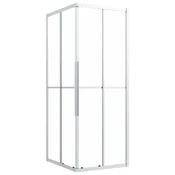 Vidaxl Tuš kabina mlečno steklo ESG 90x70x180 cm