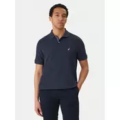 Nautica Polo majica Cabin NCCR0110 Mornarsko modra Classic Fit