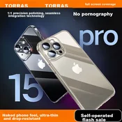 Torras Maska za mobilni telefon iPhone 15 Pro, Providna
