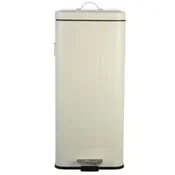 Kanta za otpatke metalna sa pedalom 30l boje slonovace estia ES01-20057