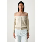 MM6 Maison Margiela pulover ženski z bombažem