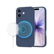 Techsuit - SoftFlex MagSafe ovitek za Apple iPhone 17 - Modra KP38503