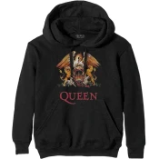 Queen Kapuco Classic Crest Unisex Black XL